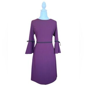 Tommy Hilfiger Eggplant and Black Dress